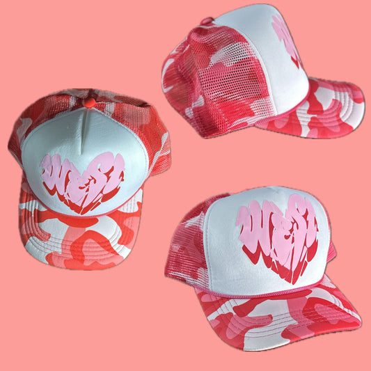 “ Camo for LOVE “ Trucker Hat